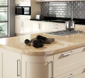 What Granite Colors Suits for Cream Kitchens